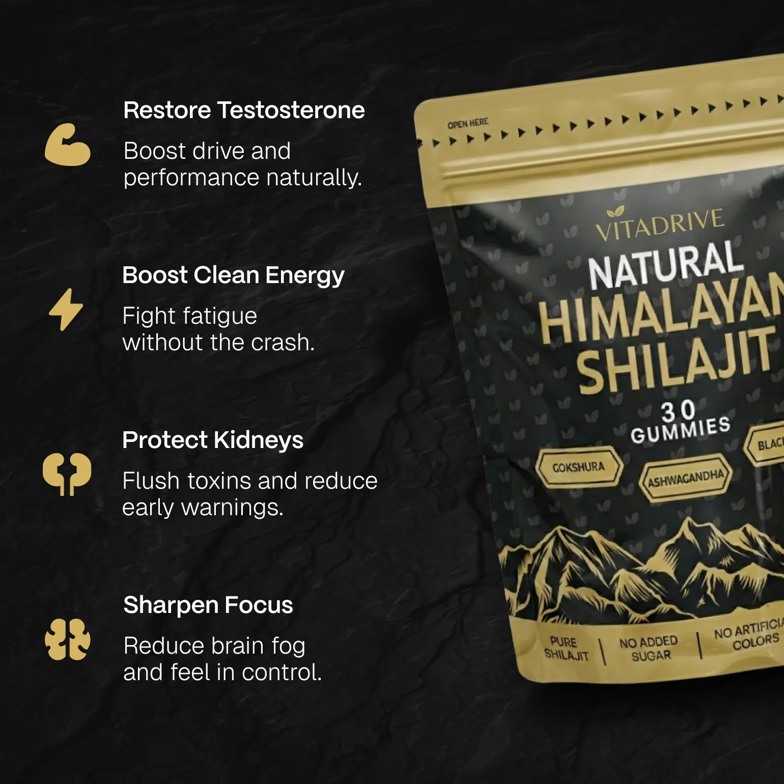 Natural Shilajit Gummies