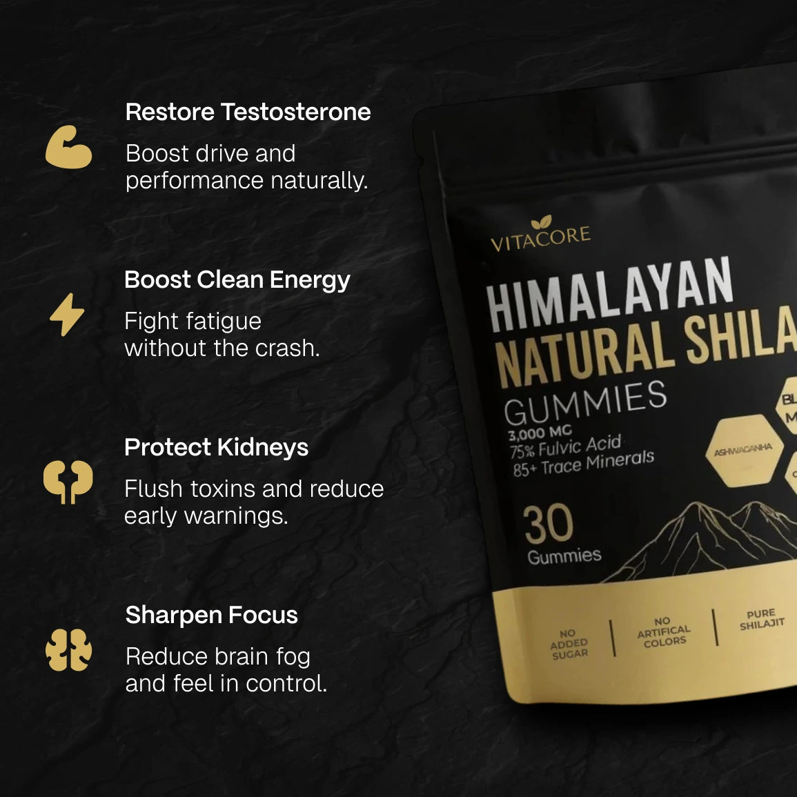 Natural Shilajit Gummies
