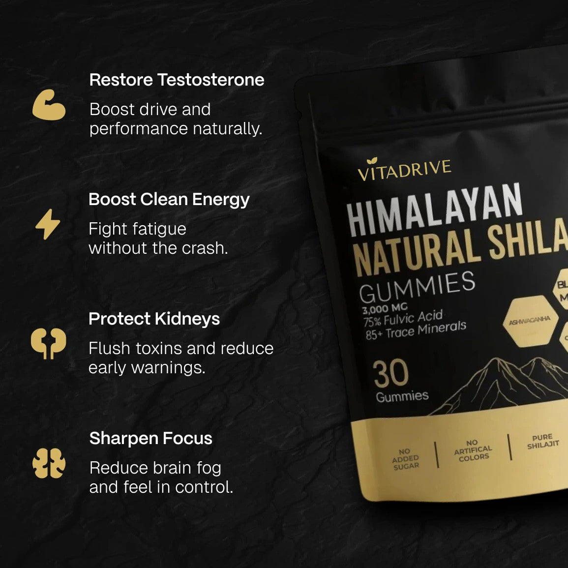 Natural Shilajit Gummies